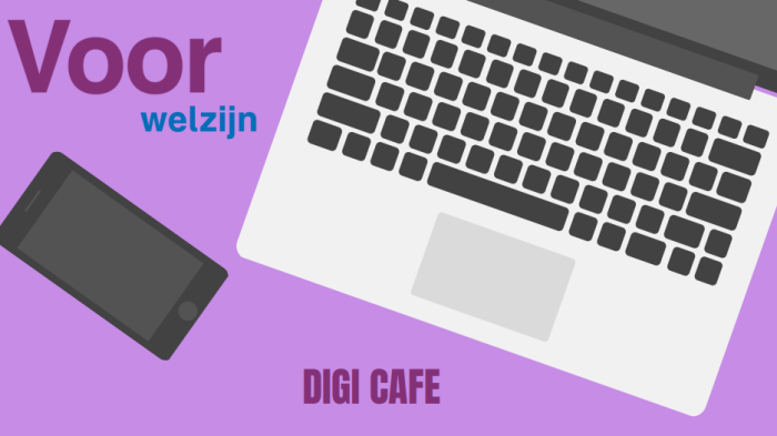 Digicafé in de Regenvalk