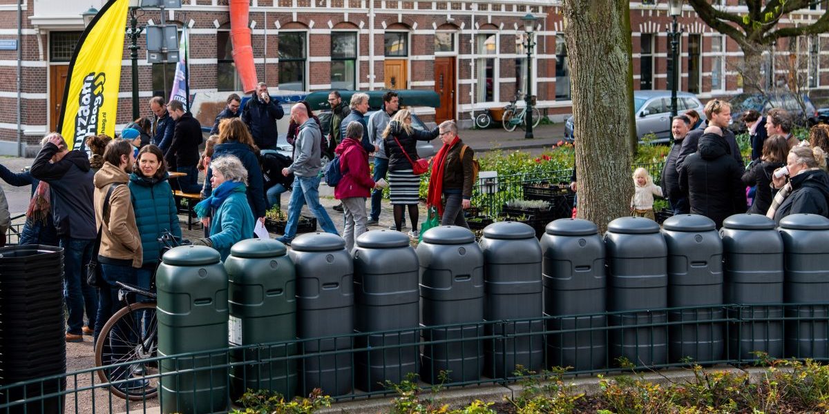 Groene Zaterdag op Koningsplein
