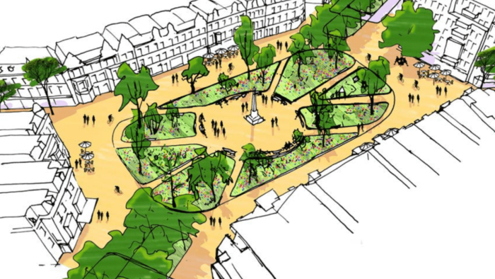Herinrichting Regentesseplein