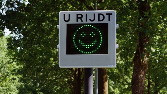 Slimme snelheidsmeter